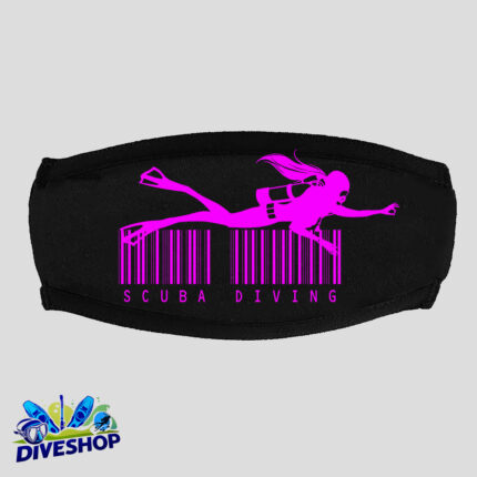 Scuba Barkod Kadın Dalış Maskesi Bandı