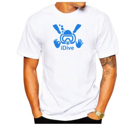 I Dive Scuba Unisex Pamuk Tişört