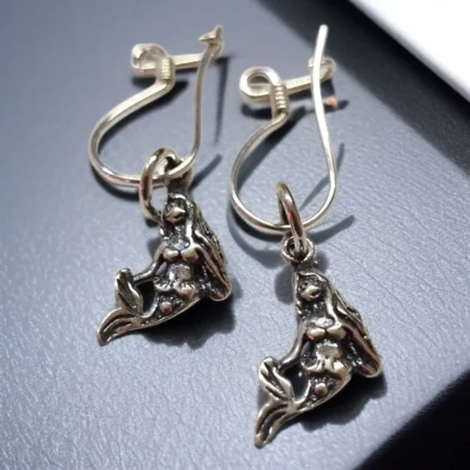 Denizkızı 925 Ayar Gümüş Küpe