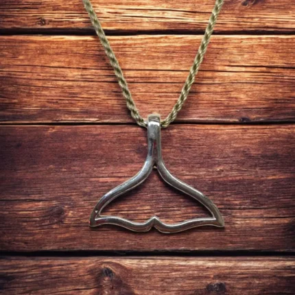 Balina Kuyruğu 925 Ayar Gümüş Kolye Ucu