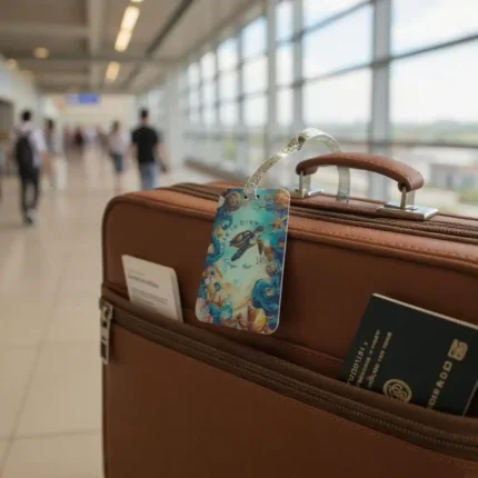 Dalış Okulları Kurumsal Şirketler Bavul Çanta Bagaj Etiketi