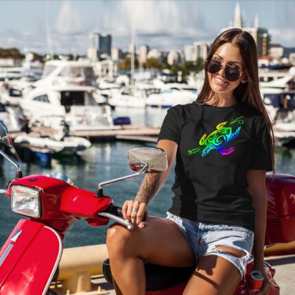 Caretta NeonScuba Unisex Pamuk Tişört